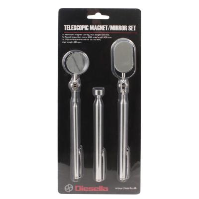 Teleskopsæt 2 spejle+1 magnet